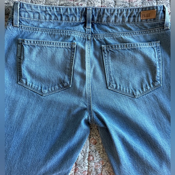 Paige skinny Athena indigo patch jeans - Picture 8 of 8